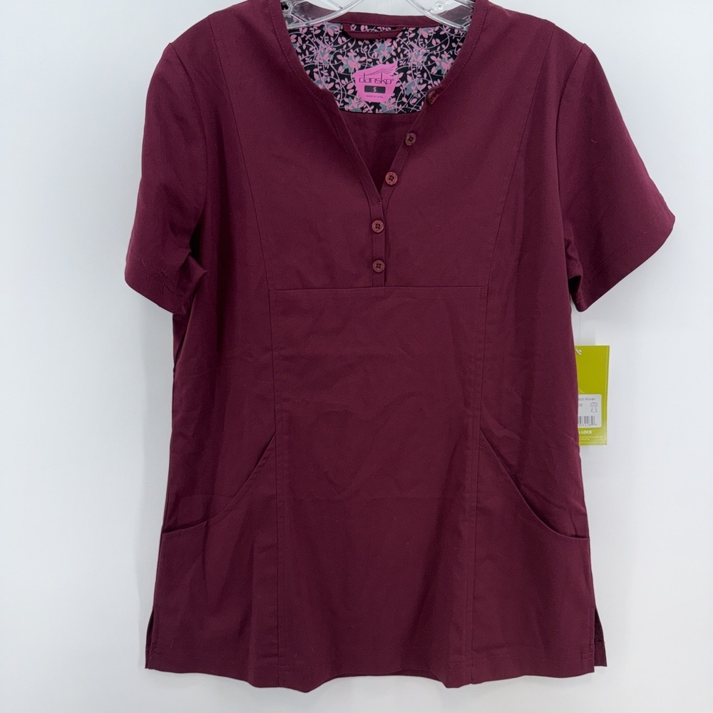 DANSKO WOMENS GILDA‎ NEW SCRUBS TOP SZ S